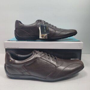 Vionic Hunter Men's Brown Leather Casual  Shoes US Size 13 NWT